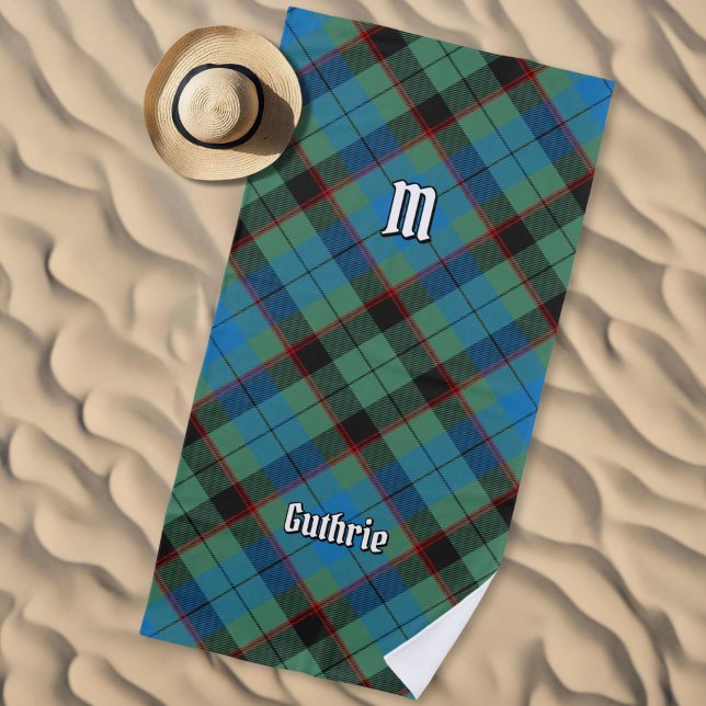 Toalla De Playa Clan Guthrie Tartan (Subido por el creador)