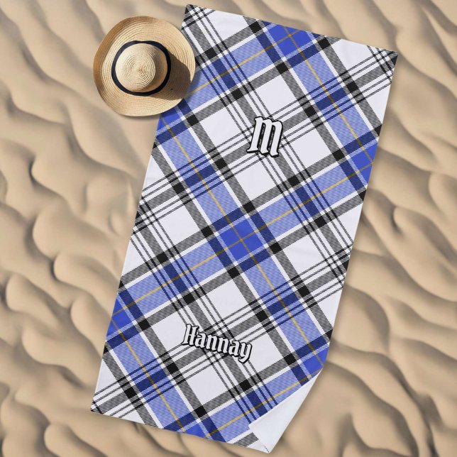 Toalla De Playa Clan Hannay Tartan (Subido por el creador)