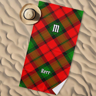 Toalla De Playa Clan Kerr Tartan