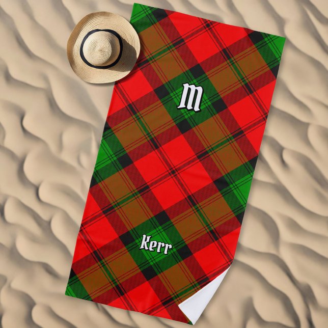 Toalla De Playa Clan Kerr Tartan (Subido por el creador)