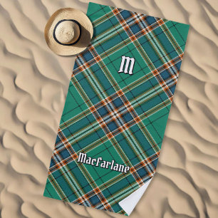 Toalla De Playa Clan MacFarlane Ancient Hunting Tartán