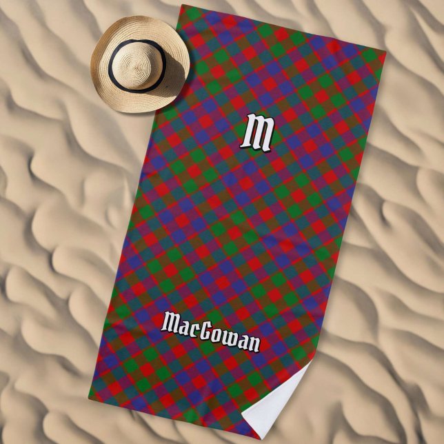 Toalla De Playa Clan MacGowan Tartan (Subido por el creador)