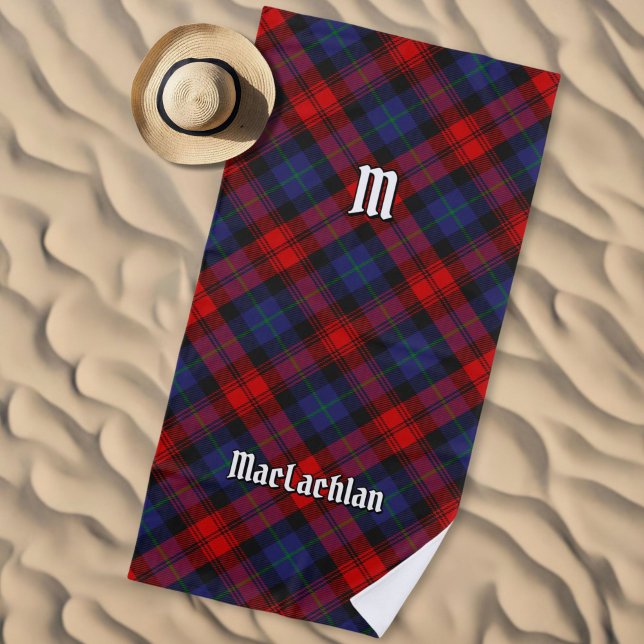 Toalla De Playa Clan MacLachlan Tartan (Subido por el creador)