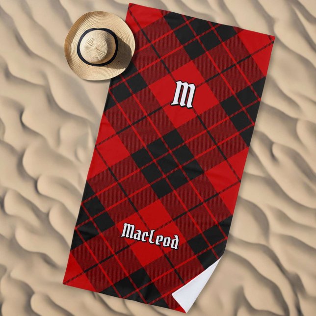 Toalla De Playa Clan Macleod de Raasay Tartán (Subido por el creador)