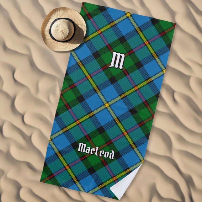 Toalla De Playa Clan MacLeod Hunting Tartán (Subido por el creador)