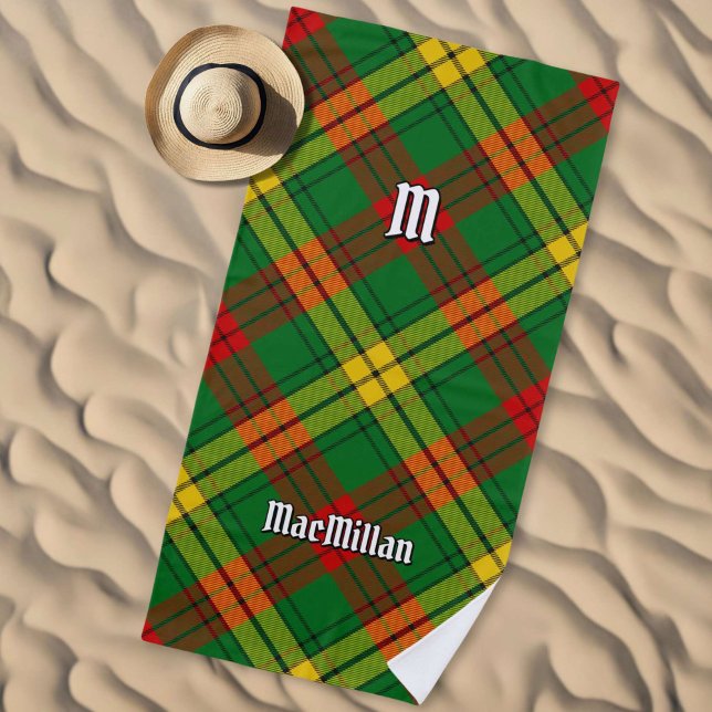 Toalla De Playa Clan MacMillan Tartan (Subido por el creador)
