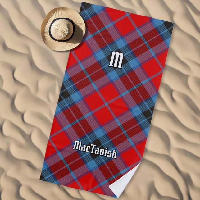 Toalla De Playa Clan MacTavish Tartan (Subido por el creador)