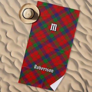 Toalla De Playa Clan Robertson Tartan