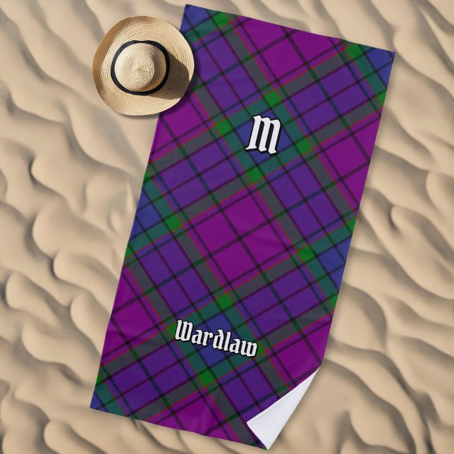 Toalla De Playa Clan Wardlaw Tartan (Subido por el creador)