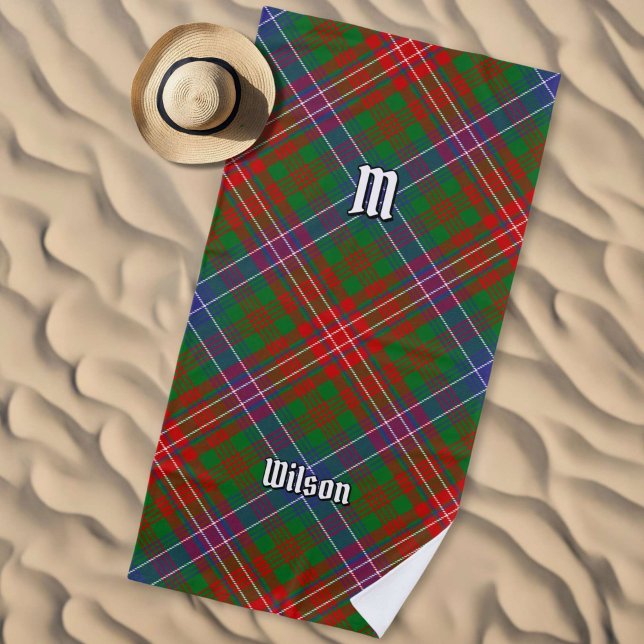 Toalla De Playa Clan Wilson Modern Tartán (Subido por el creador)