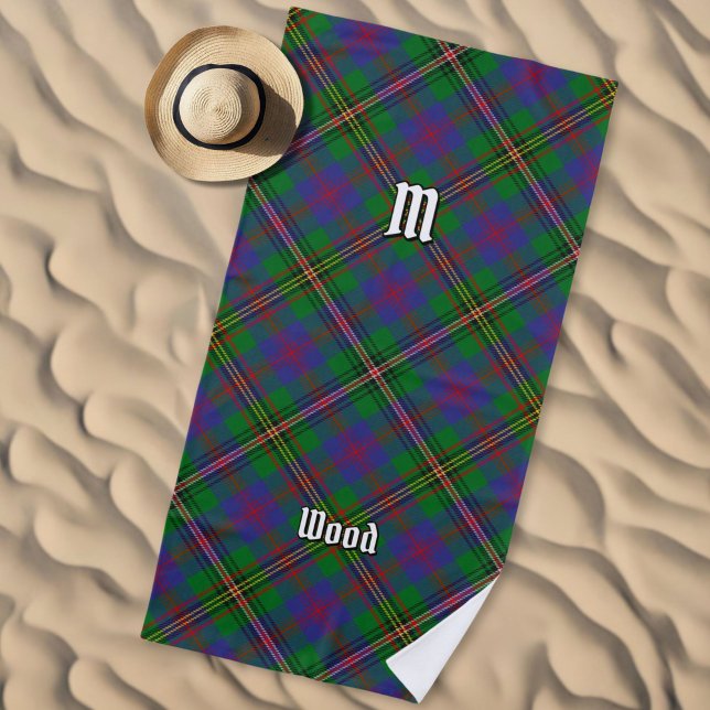 Toalla De Playa Clan Wood Tartan (Subido por el creador)