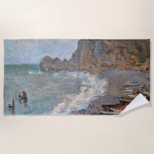 Toalla De Playa Claude Monet - La playa de Etretat