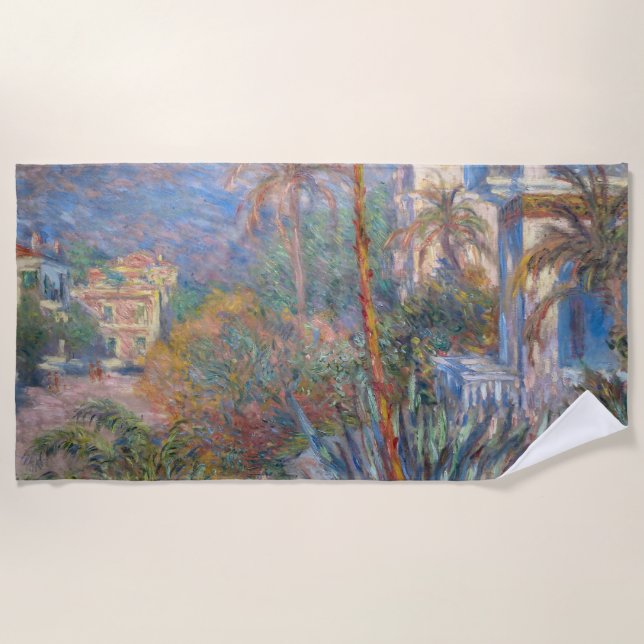 Toalla De Playa Claude Monet - Villas de Bordighera (Anverso)