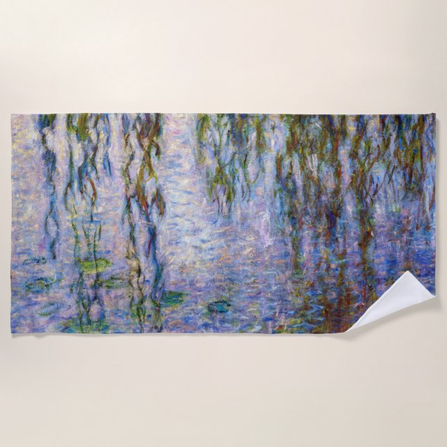 Toalla De Playa Claude Monet - Water Lilies (Anverso)