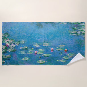 Toalla De Playa Claude Monet - Water Lilies 1906