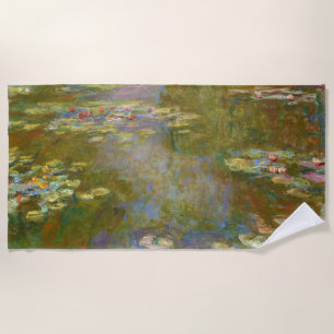 Toalla De Playa Claude Monet - Water Lily Pond 1917