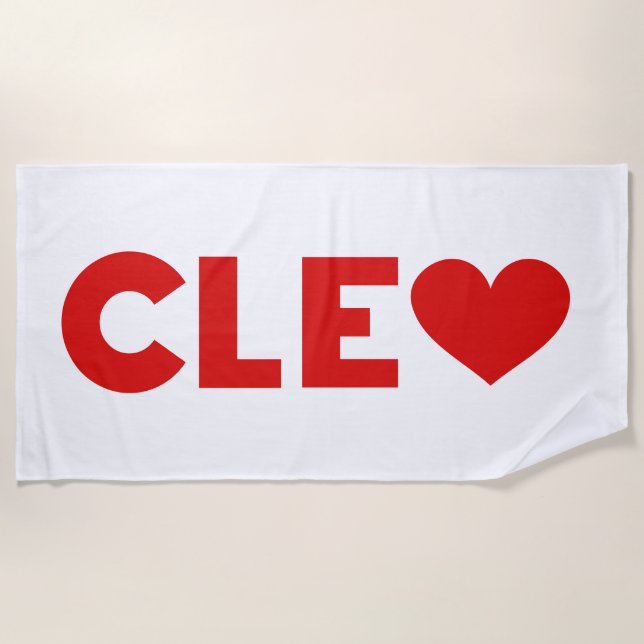 Toalla De Playa Cleo Love (Anverso)