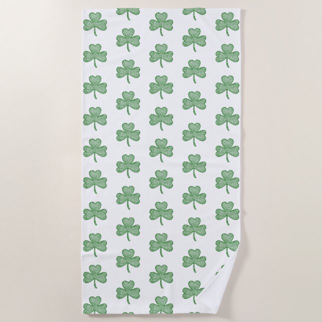 Toalla De Playa Clovers (Anverso)