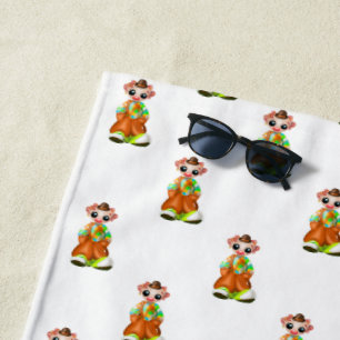 Toalla de playa Clown Boy