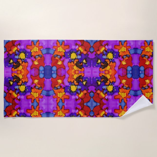 Toalla De Playa Clown Show (Anverso)