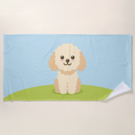 Toalla De Playa Cockapoo