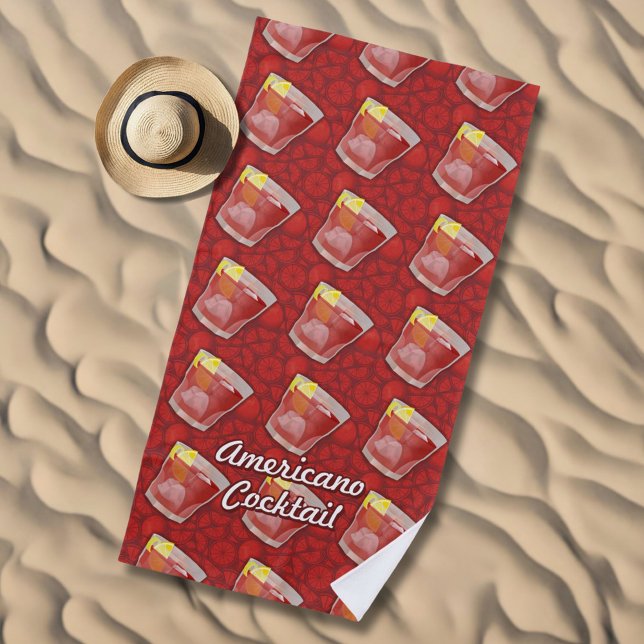 Toalla De Playa Cocktail Americano (Subido por el creador)