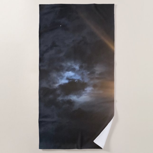 Toalla De Playa Colección Mystic Moon (Anverso)