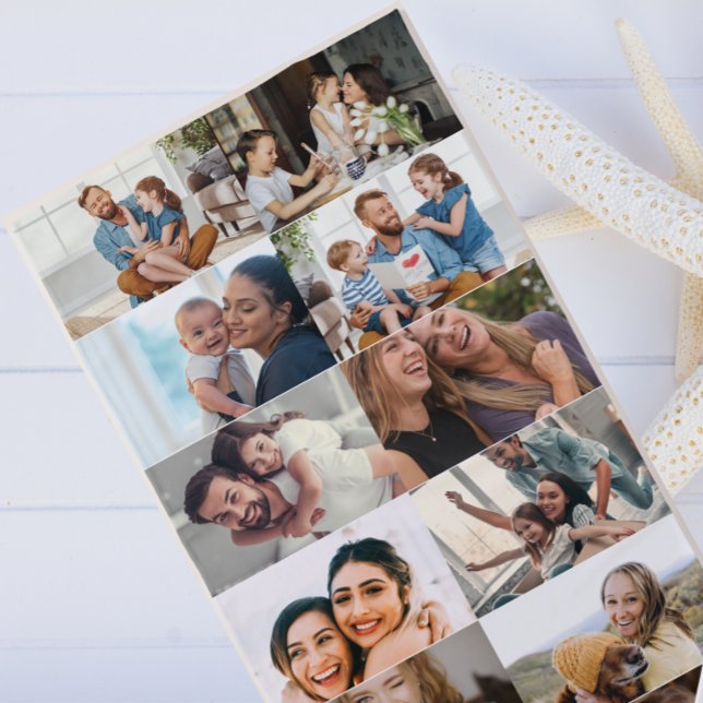 Toalla De Playa Collage de fotos de Personalizados modernos Fotos  (Subido por el creador)
