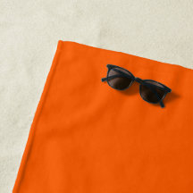 Color sólido de Naranja verdadero brillante