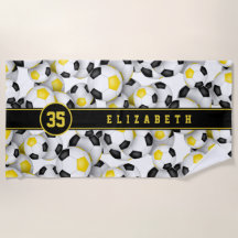 Colores del equipo de oro negro balones de fútbol