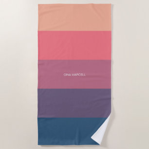 Toalla De Playa Colores ideales personalizados