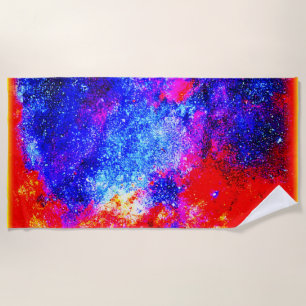 Toalla De Playa Colores vibrantes de nebulosa. ¡Hazte con una en Z