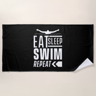 Toalla De Playa Comer Sleep Swift Repetir