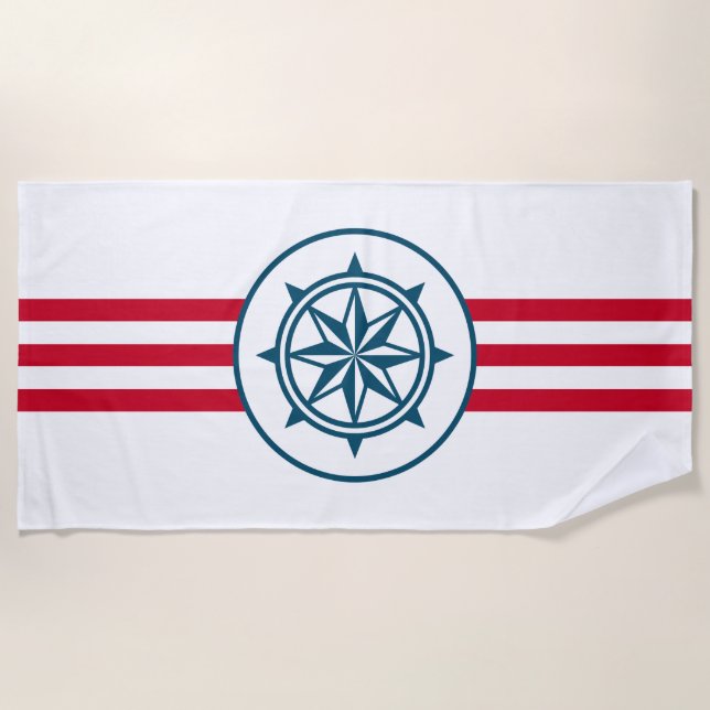 Toalla De Playa Compass (Anverso)