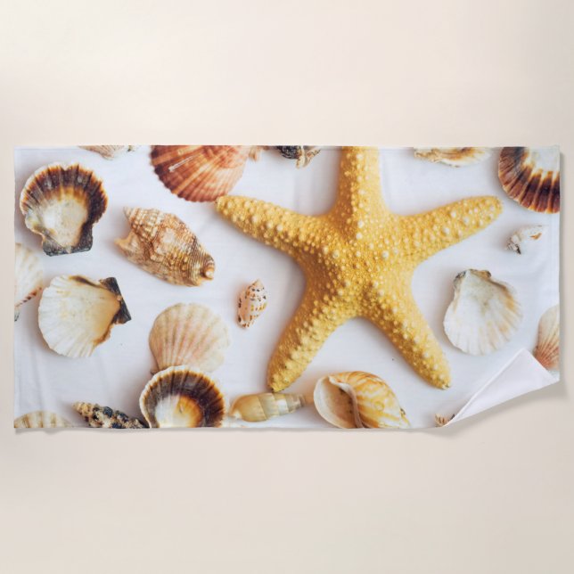 Toalla De Playa Conch Starfish (Anverso)