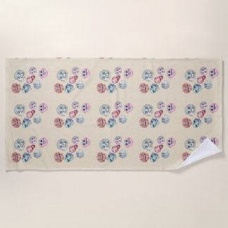 Toalla De Playa conchas oceánicas