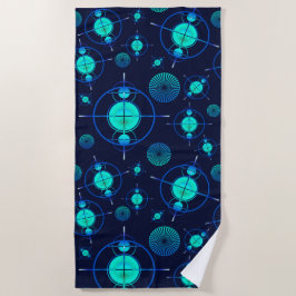 Toalla De Playa Connected Minds Pattern 2