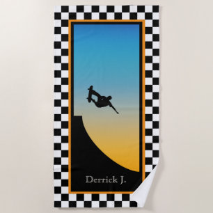 Toalla De Playa Control de Skateboarding