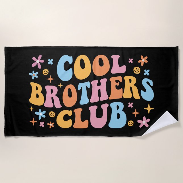 Toalla De Playa Cool Brothers Club III (Anverso)