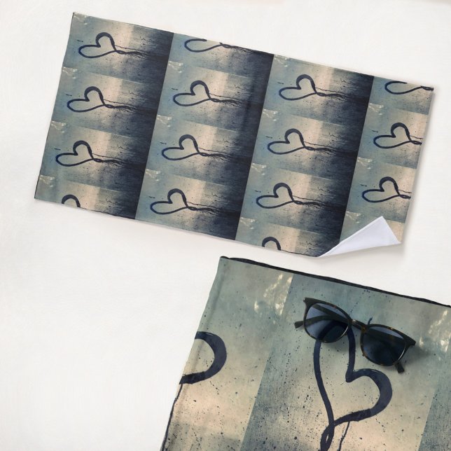 Toalla De Playa Corazones Steamy (Subido por el creador)