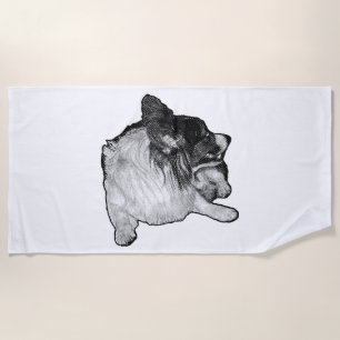 Toalla De Playa Corgi, galería-punto mínimo
