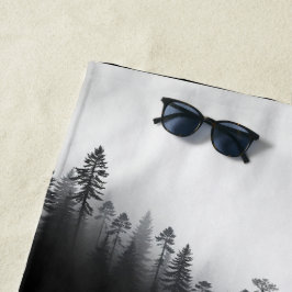 Toalla De Playa Cortina de ducha Moody Forest