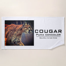 Toalla De Playa COUGAR：Beach Towel