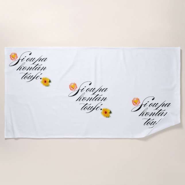 Toalla De Playa Couverture (Anverso)