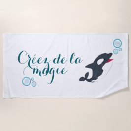 Toalla De Playa Crea magia