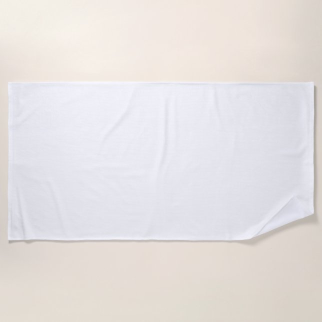 Toalla De Playa Crear el propio (Anverso)