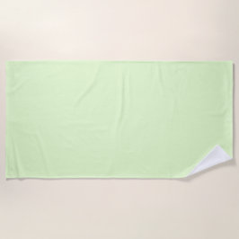 Toalla De Playa Crear su propio color sólido simple | Moderno