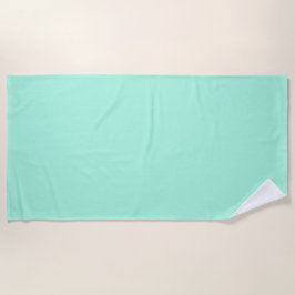 Toalla De Playa Crear su propio color sólido simple | Moderno