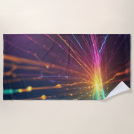 Toalla De Playa Crear su propio color sólido simple | Moderno