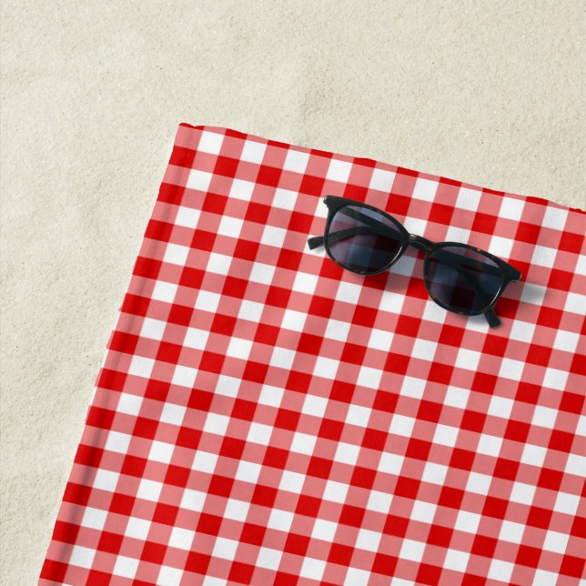 Toalla De Playa Crear su propio Gingham (In situ)
